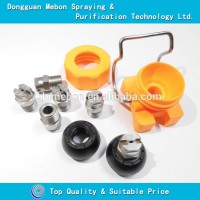 Adjustable ball clamp with stainless steel flat fan nozzle